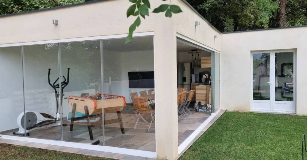 Installation de Rideaux de Verre sur la Côte  (2)