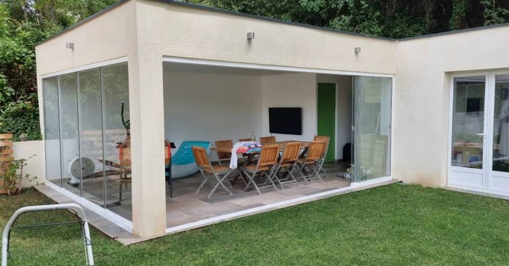 Installation de Rideaux de Verre sur la Côte  (3)